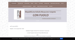 Desktop Screenshot of con-fuoco.edu.pl