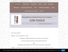 Tablet Screenshot of con-fuoco.edu.pl